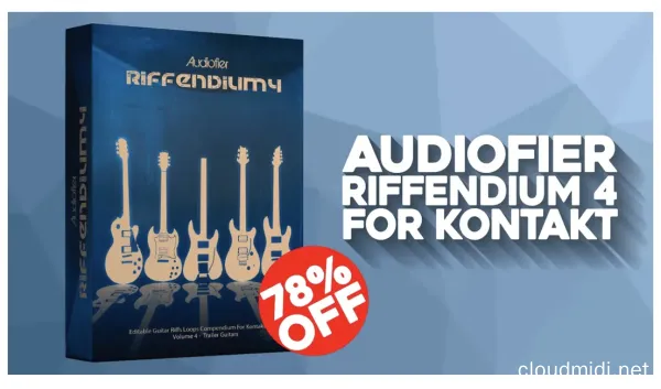 Audiofier Riffendium 4 v1.02 Kontakt :-1