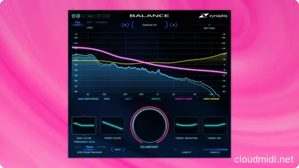 Zynaptiq BALANCE v1.0.2 MacOS :-1