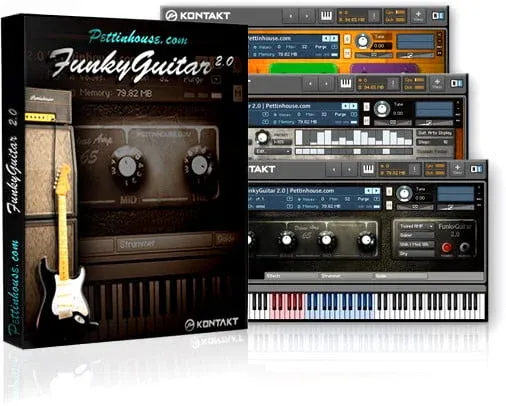 放克吉他音色库-Pettinhouse Guitars Collection Kontakt :-1