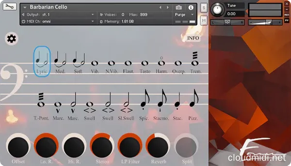 David Forner Barbarian Cello v1.2 Kontakt :-1