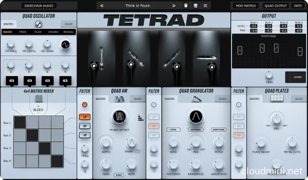 Physical Audio Tetrad v1.0.1 TC-win :-1 Physical Audio Tetrad v1.0.1 TC-win :-1