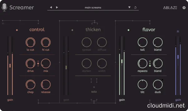 Ablaze Audio Screamer v1.0.0 WiN-MAC :-1